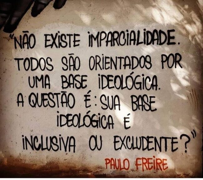 Paulo Freire citação