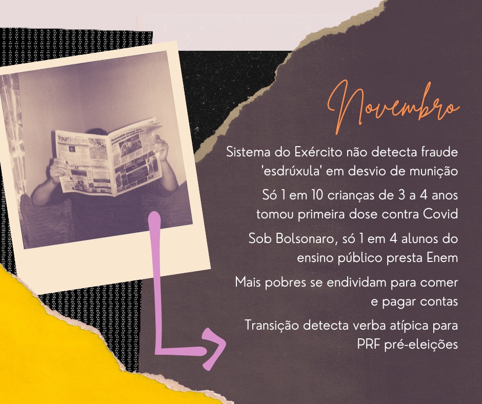 Não foi notícia novembro