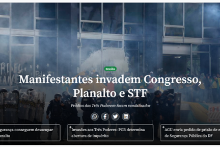 Invasão congresso