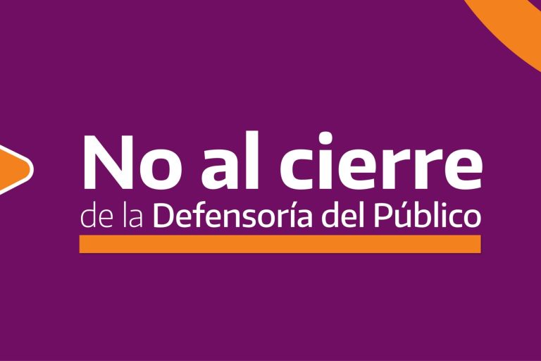 Defensoria no al cierre